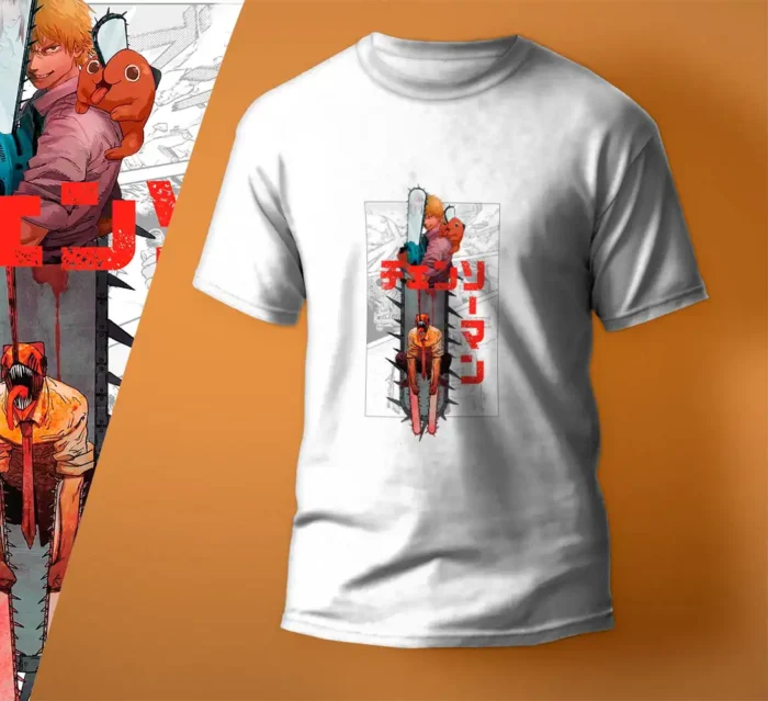 camiseta Chainsaw Man