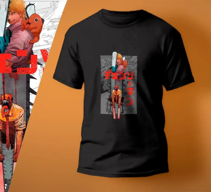 camiseta Chainsaw Man