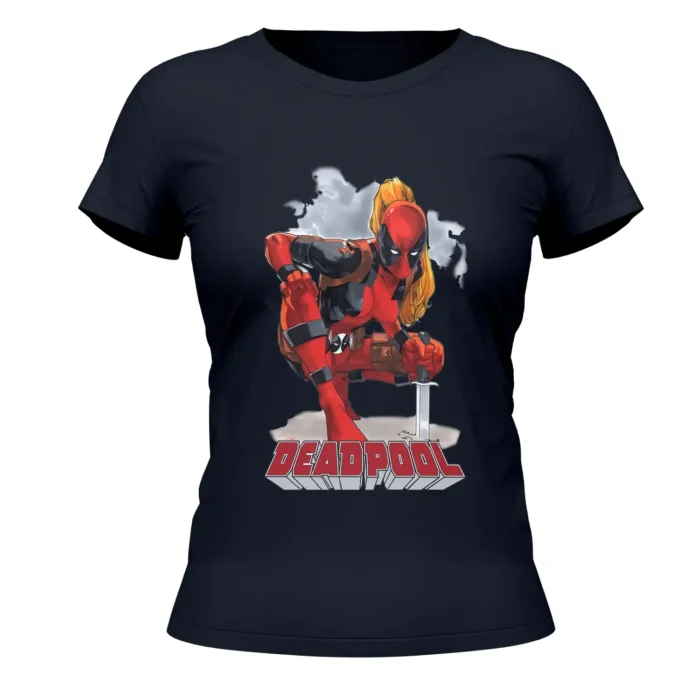 Camiseta Lady Deadpool Mujer
