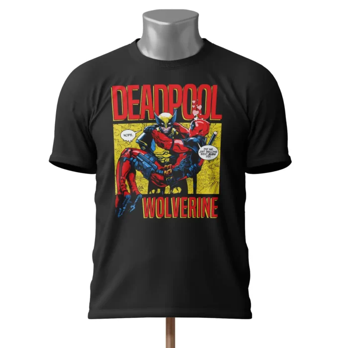 camiseta deadpool and wolverine