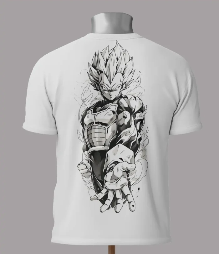 camiseta vegeta Super Saiyan