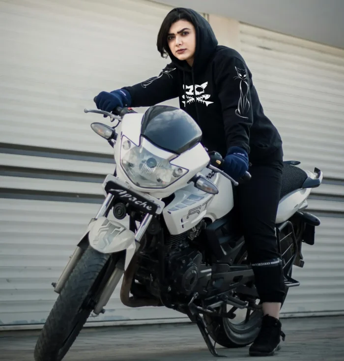 Buzo Reflectivo Moto Mujer Gato